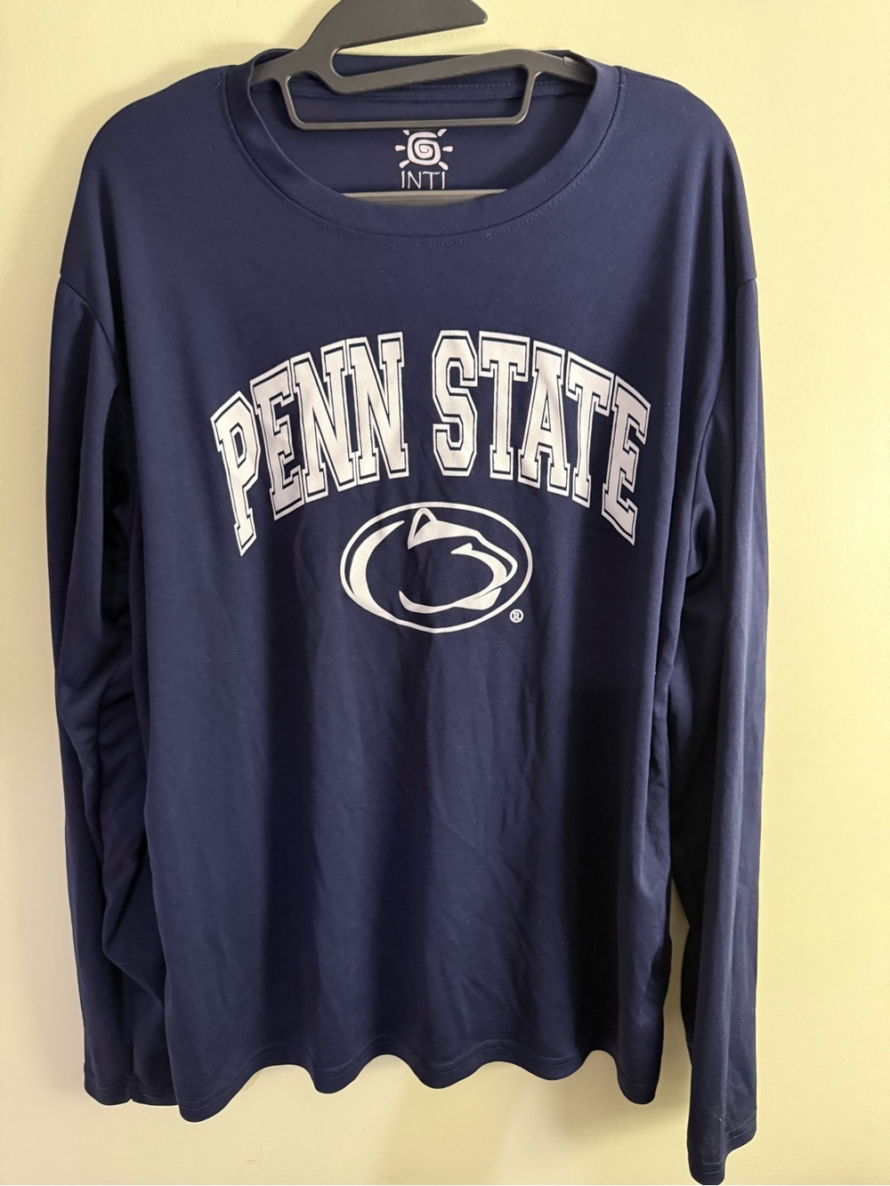 Inti brand Penn State Nittany Lions Mens performance / sun-protection shirt L